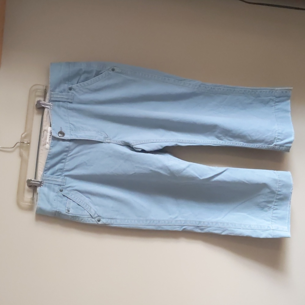 Slate Blue Capris